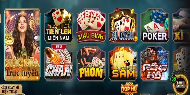 game bài b52 đổi thưởng